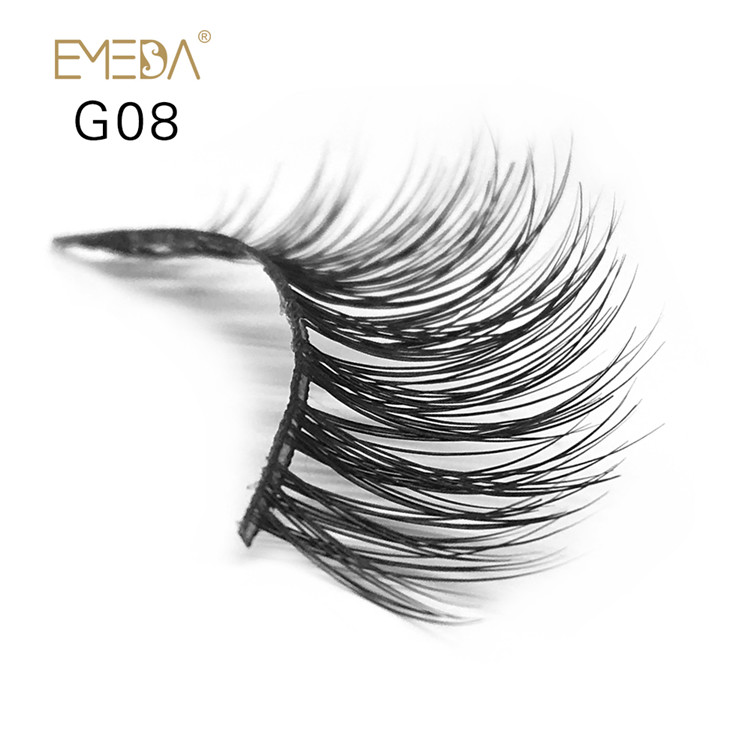 Wholesale Natural Looking 3D Mink Eyelashes Y-8